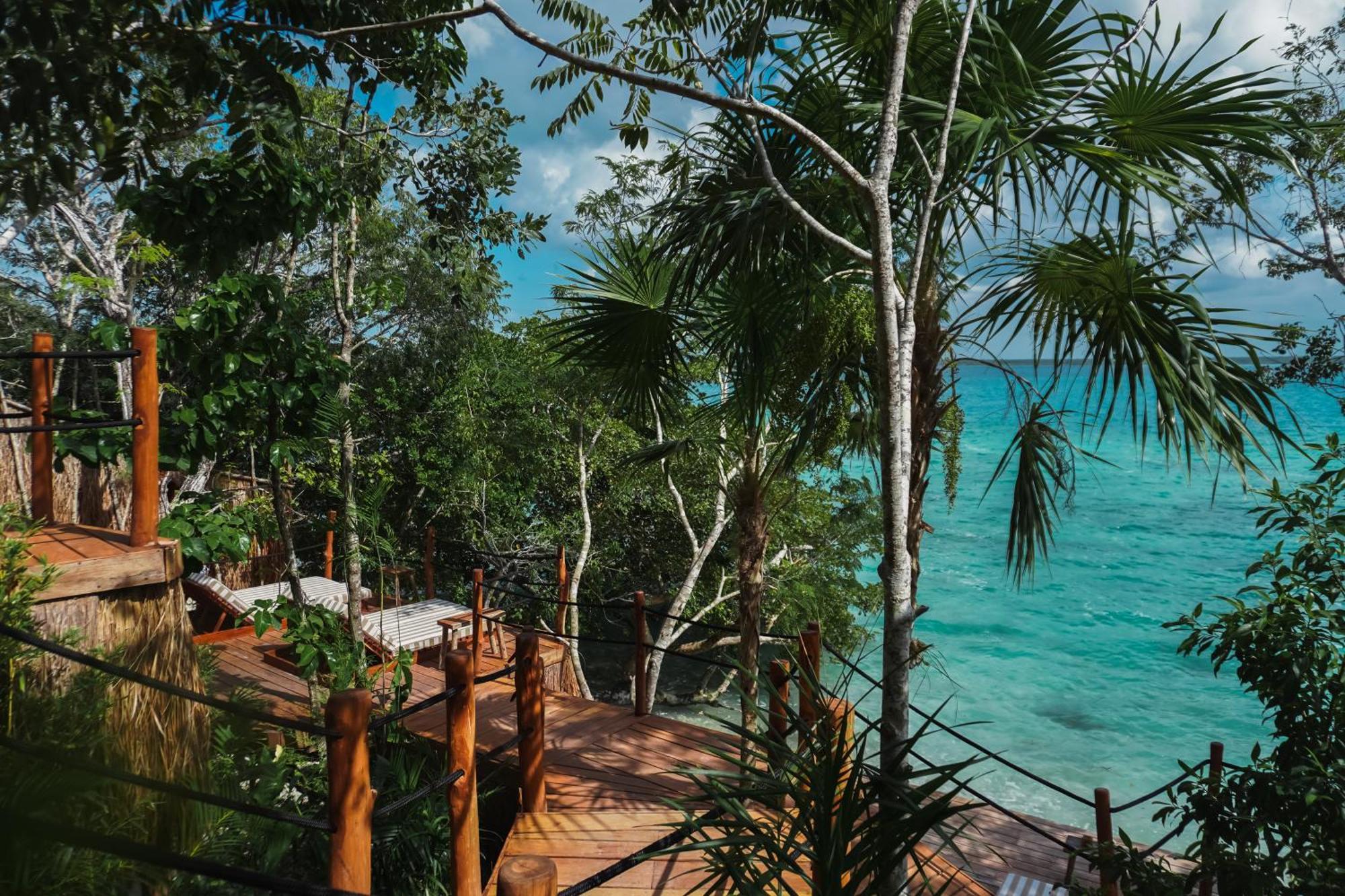 Naya Bacalar Lagoon Front Hotel Экстерьер фото
